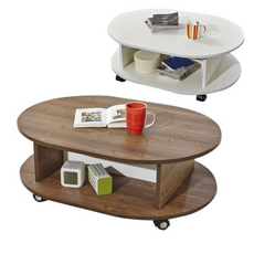거실 소파 좌식 원형 이동식 테이블 좌탁 커피테이블 소파용 탁자 이동식 좌식 가구, 월낫