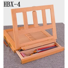 實木畫架 畫箱/畫架2用款 山毛櫸畫架 多角度調整 多用途畫架 廣告架 海報架, HBX-4