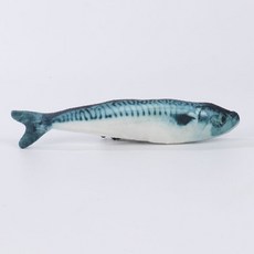 貓咪抱枕 貓草魚 逗貓玩具 貓薄荷 貓草包, 馬鮫魚（20cm）, 1個
