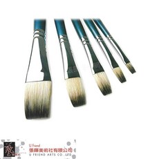 Macro Wave馬可威 AR19 黑貂毛水彩筆 單支平頭, 1個, 4號