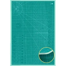커팅매트 재단판 고무 1200 600 대형 데스크매트 900 칼판 보드 재단, D. 60x90cm (블루)