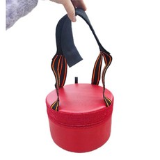 국내산 다용도 빨간 벨크로 방수작업방석 원형 중 약지름25cm x 높이16.5cm 농사용 밭일 농업용 갯벌 김장 의자, 2개