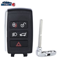 레인지 로버 리모컨 키 케이스 교체 5버튼1개, 1개