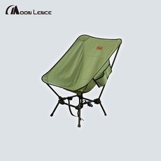 Moon Lence 오버사이즈 스퀘어 캠핑 의자, 1개, 그린