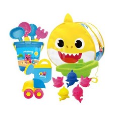 아이윌컴퍼니 핑크퐁 아기상어 가방 모래놀이세트, 혼합구성, 920g, 3세트