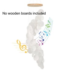 자연 조개 풍경종 드림캐처 공예품 야외 정원 장식품 침실환영 장식 홈 데코, [01] 30pcs