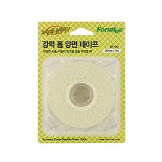 폼텍 강력폼양면테이프 BS-512(백색 24mmx3m), 없음
