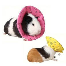 미니코코 소동물 넥카라 반려동물 용품, 핑크, L, 1개, 2g