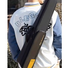 Ranloesa 單簧管收納包 輕巧堅固肩背包 手提兩用 單簧管保護收納最佳選擇, 黑, 1個