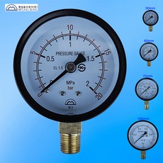 1566번 압력게이지 60mm 20k (2.0mpa)일반 압력계 / 소방 압력게이지 / 펌프 / 기관실 / 메이커제품, 1개