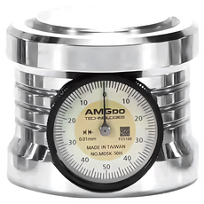 AMGDO 帶表式有磁式 50mm Z軸設定器 對刀儀 台灣製造, 銀, 1個