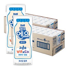 헬로엔요 플레인 200ml x 48개