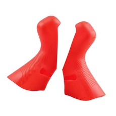 도로 사이클링과 호환되는 고성능 실리콘 브레이크 레버 프로텍터는 내후성 온도를 제공합니다, 01 SCYB-001 - Red