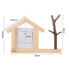 원목 스위치 벽면 보호 커버 귀여운 디자인 인테리어, 우측 가지 포함 집