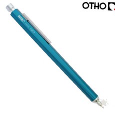 필기구 사무용 볼펜 0.7mm 블루 메탈바디 노크식 유성잉크 학생용 직장인용, 1개, 상세페이지 참조