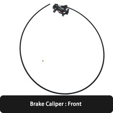 TEVERUN 블레이드 미니 프로 유압 브레이크 켈리퍼 파이터 핸들 레버 액세서리, [03] Front Caliper