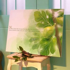 아트박스/꾸밈 ga638-캔버스액자72.7x53_영어성경말씀08, 2.베드로후서 3장 9절