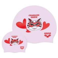 아레나 히어로캣츠 실리콘 수모 A6AC1AC81, 1개, PINK