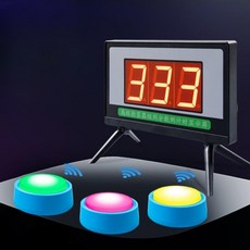 부저 버튼 스위치 퀴즈 순발력 버저버튼 키보트 보드게임 단체, A.패키지 3세트