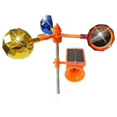 새 쫓는 소리 기계 야외 격퇴 장치 퇴치기 조류 대형스피커-16, 대형 혼음 사운드 다색 직선봉, 기본 색상