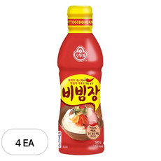 오뚜기 비빔장, 500g, 4개
