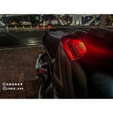 HONDA CB150R 油箱氣氛燈 LED 輔助燈, 1個, 單色版-閃白