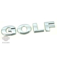 奧斯德 福斯 GOLF 後名牌 VAG 5K0853687A, 1個