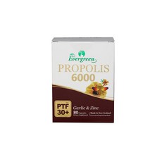 에버그린 프로폴리스 6000 Evergreen Propolis PTF30 plus, 4개, 80정