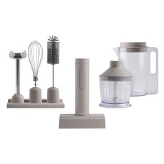 드웰러 에어스틱 무선 핸드 블랜더 믹서 블렌더, 샌드베이지