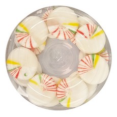 백옥춘 사탕 1통 옥춘당 캔디 흰색 과자 장식용 데코 제사상 제수용 차례 장례식, 170g, 1개