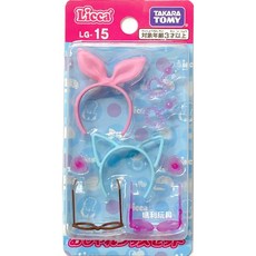 LICCA 莉卡娃娃配件 LG-15 造型髮箍與眼鏡組 LA93367, 1個