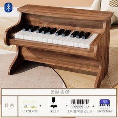 피아노 2옥타브 연습용 소형 건반 우드 장난감 옥타브, 19 Bluetooth Vertical  25-Key, 공식 표준, 1개