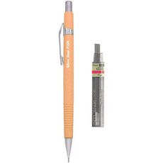 펜텔 Pentel P205-97C 샤프 - 파스텔 플로럴 레인지 싱글 + HB 0.5mm 리필 심 12개(옐로우), 펜텔 Pentel P205-97C 샤프 - 파스텔 플로