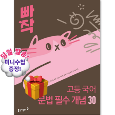**미니수첩 증정** 빠작 고등 국어 문법 필수 개념 30, 고등학교 3학년