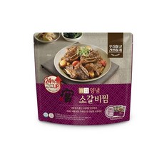 [부드러운 육질] 궁 양념 소갈비찜 1kg x 2팩 및 당면 사리 20g 2