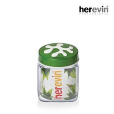 헤르빈 [헤르빈] 퍼즐 정사각 유리 밀폐용기 1.5L (그린)