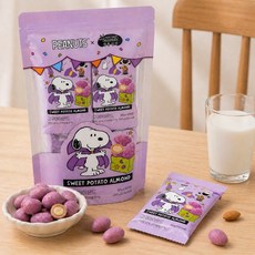 Sunnuts PEANUTS 聯名紫薯杏仁, 1個