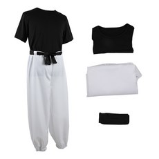 선호그룹 토우지바지 졸사 졸업사진 컨셉 공연 항아리 바지 옷 코스튬 교복 의상 주술회전 토우지