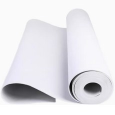 PVC 흰색 유광 화이트 두께1mm(높이)92cm, 1개