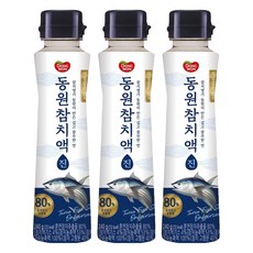 동원 참치액 진, 3개, 240g