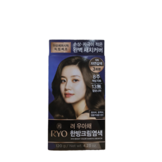 려 우아채 멋내기 새치커버 한방염색약, 5N 자연갈색, 2개