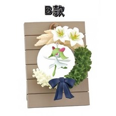 【M.M小舖】『現貨』 RE-MENT 盒玩 寶可夢花圈擺飾 P2 2 神奇寶貝 花圈 四季 全6款 R20, 1個, B款/奇魯莉安 1BX00