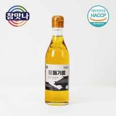 저온압착 생들기름 통들깨 방앗간 여과 들기름 350ml, 1개