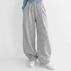 엠제이스타 당일발송 남녀공용 오리지널 원턱 와이드 스웨트 팬츠 트레이닝 빅사이즈 바지 4컬러 S~2XL