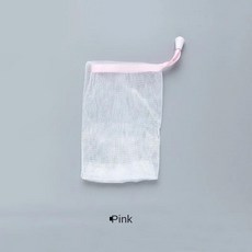 더블 레이어 포밍 네트 수제 비누 버블 백 빔 페이스 클렌저, 7. pink, C. 100PCS