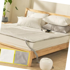침대패드 미끄럼방지 방수 온수매트 커버 SS 슈퍼싱글 2컬러, 그레이
