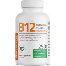 브론슨 비타민 B12 1000Mcg Bronson VitaminB12, 1개, 250정