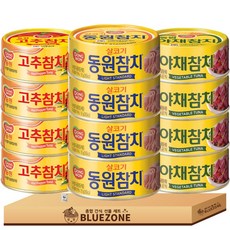 동원 참치 90g A세트 (살코기+고추+아채) x4