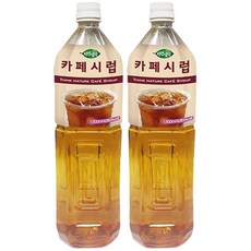자연생각 희창 카페시럽, 1.5L, 2개