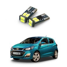 쉐보레 스파크 LED실내등 전방등 사이드램프 램프, 트렁크등 (T10/1개)